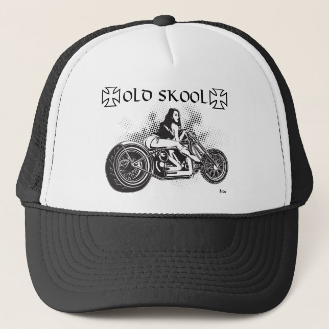 Boné Bicicleta velha de Skool (Frente)