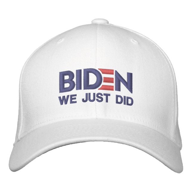 Boné BIDEN: Acabamos de fazer (Frente)