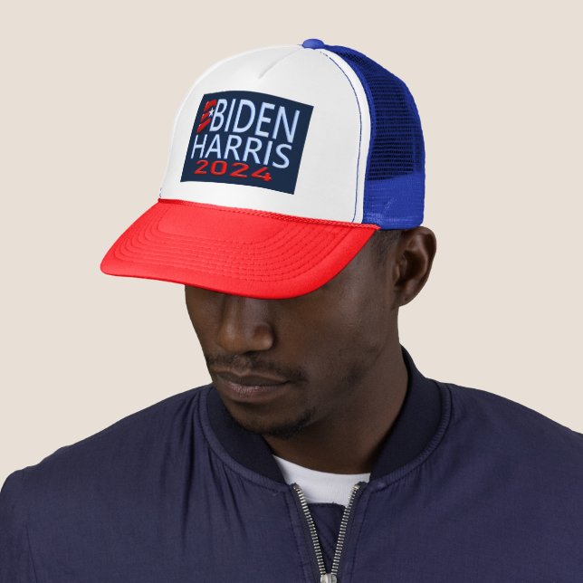 Boné Biden Harris 2024 Eletion Trucker Hat (In Situ)
