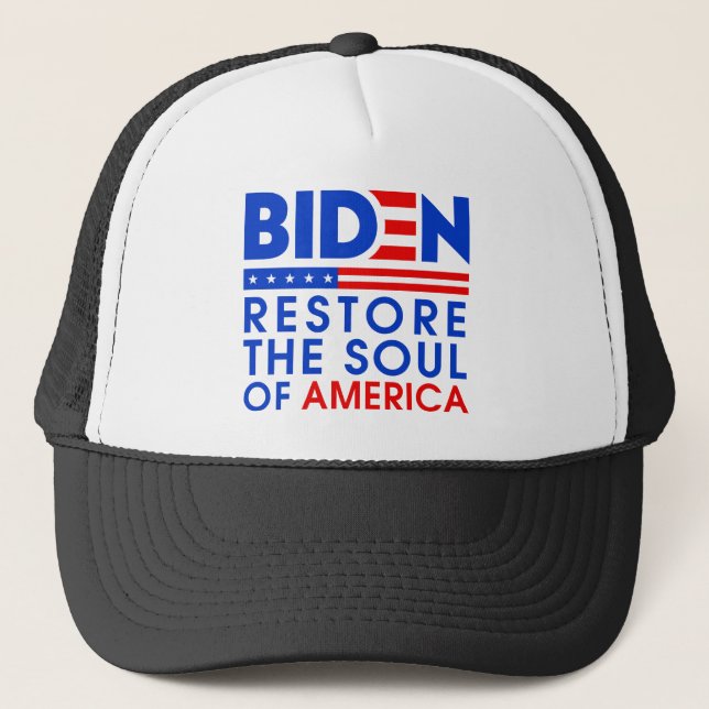 Boné Biden Restore The Soul Of America (Frente)