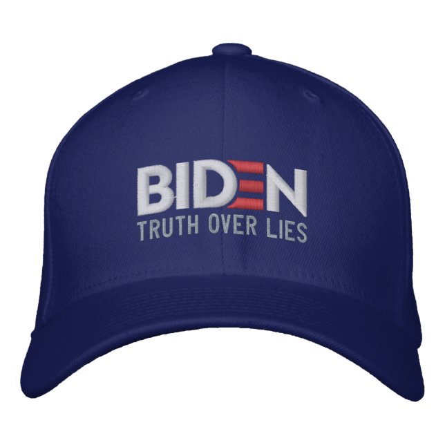 Boné BIDEN: Verdade sobre Mentiras (Frente)