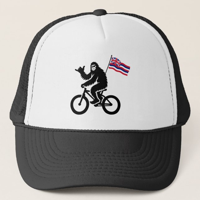 Boné Bigfoot Cycling Bandeira do Havaí (Frente)