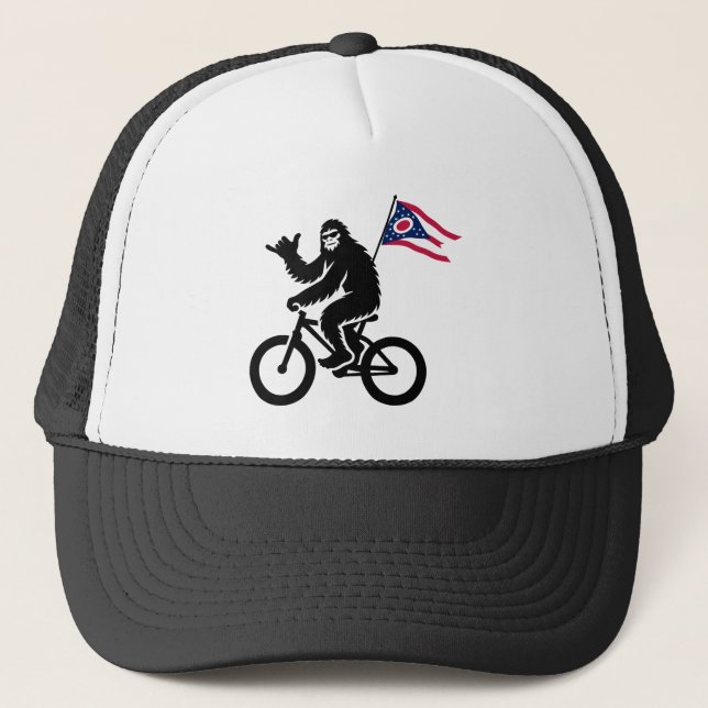 Boné Bigfoot Cycling Ohio Flag (Frente)