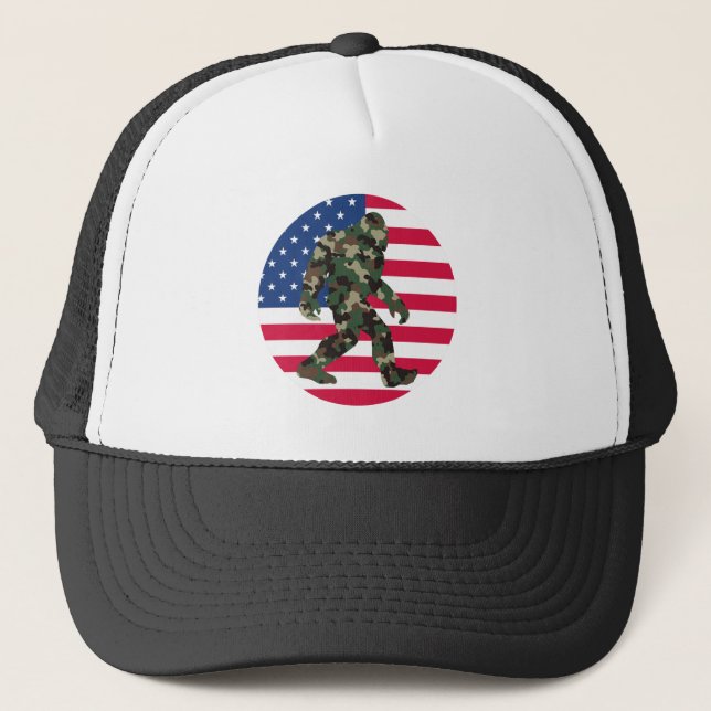 Boné Bigfoot Sasquatch Camo (Frente)