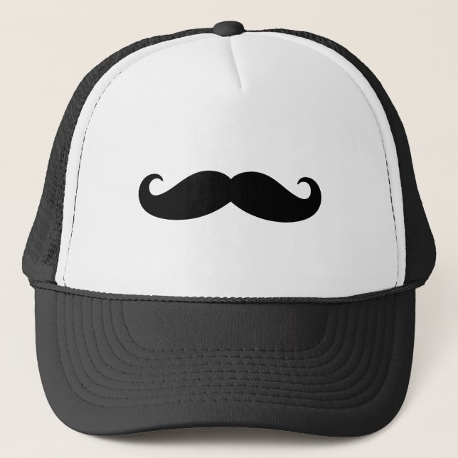 Boné Bigode do bigode, design do Moustache (Frente)