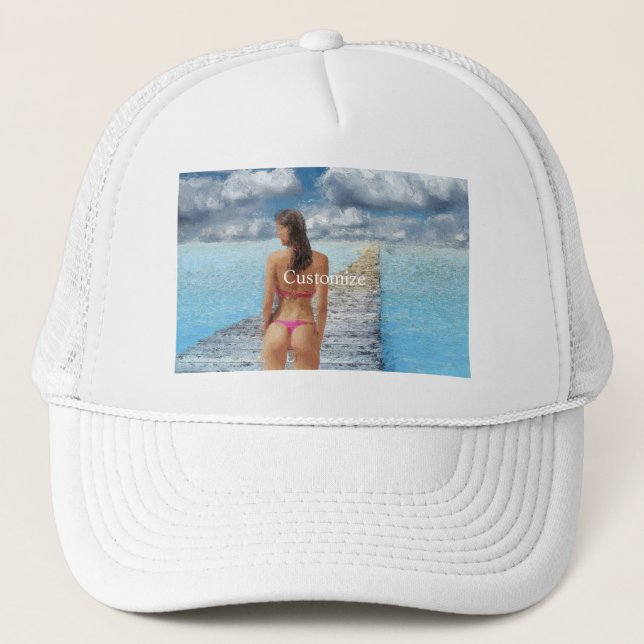 Boné Bikini Girl Thunder_Cove (Frente)