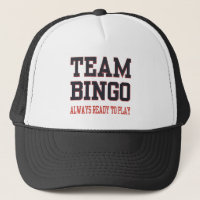 Bingo da equipe - apronte sempre para jogar