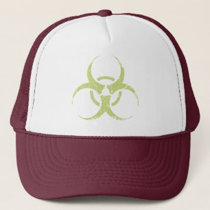 Boné Biohazard - dist - verde