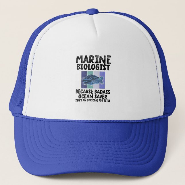Boné Biologia Marinha (Frente)