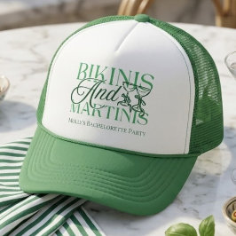 Boné Biquínis e Martinis Beach Bachelorette