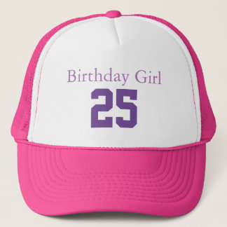 Boné Birthday Girl 25