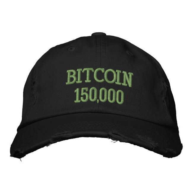 Boné Bitcoin 150000 Celebration (Frente)