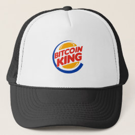 Boné Bitmoeda King Parody Image - Trucker Hat