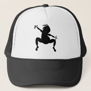 Boné Black Dancing Kokopelli