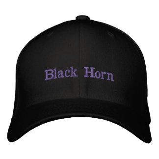 Boné Black Horn – Casquette Trucker Noire