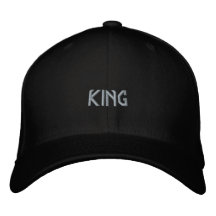 Black KING Nome Impresso Flexfit Wool Trucker Fit
