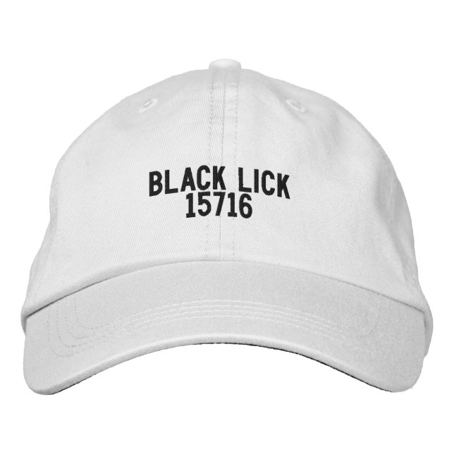 Boné Black Lick Pennsylvania Hat (Frente)
