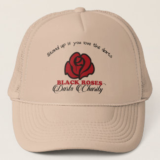 Boné Black Roses Darts Charity Cap