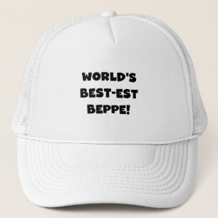 Boné Black Text Best Beppe T-shirts e presentes
