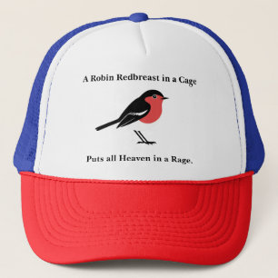 Boné Blake Robin Quote Animais Baseball Hat