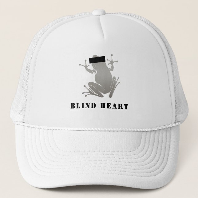 Boné Blind Heart Censored Silver Frog CustomText (Frente)