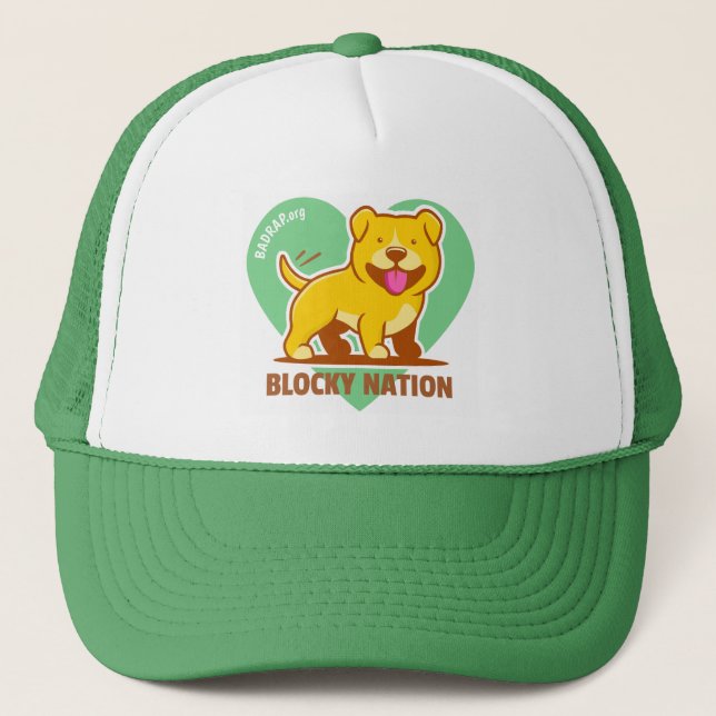 Boné Blocky Nation Trucker Hat (Frente)