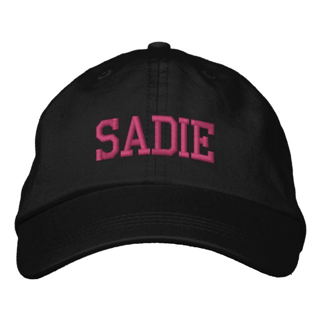 Boné Bloco Atlético de Monograma Nome Personalizado Ros (Frente)