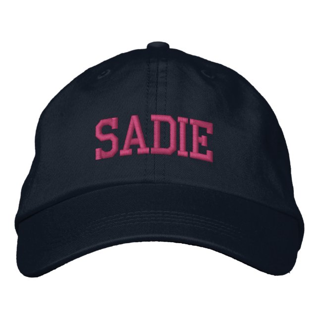 Boné Bloco Atlético de Monograma Nome Personalizado Ros (Frente)