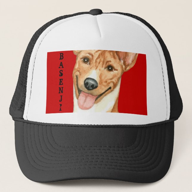 Boné Bloco de Cores Basenji (Frente)