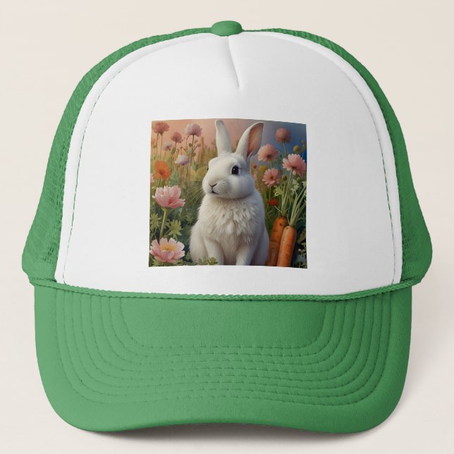 Boné Blossom Bunny & Carrot Patch Hat (Frente)
