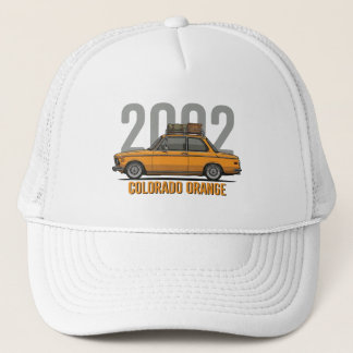 Boné BMW 2002 Laranja Colorado | BMW Clássico