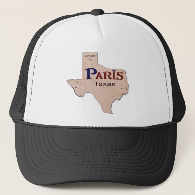 Boné Boa vinda a Paris, Texas (Frente)