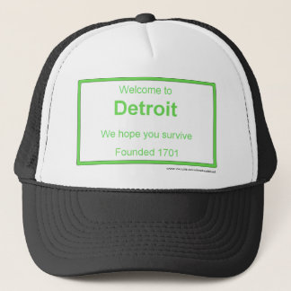 Boné Boa vinda de Detroit