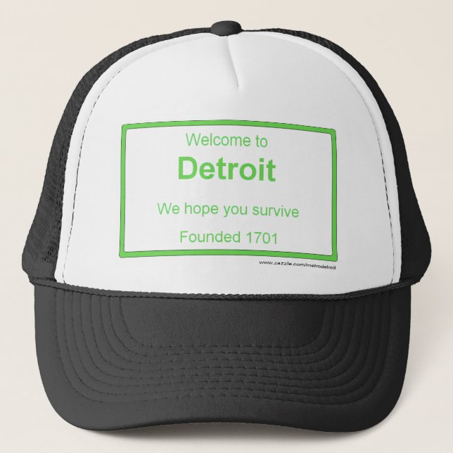Boné Boa vinda de Detroit (Frente)