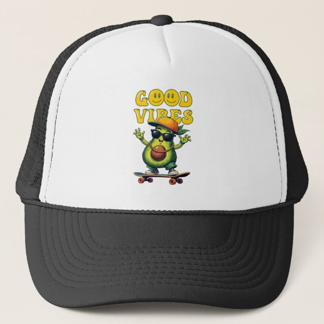 Boné Boas vibrações Avocado (Frente)