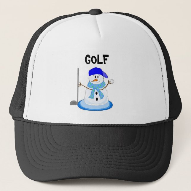 Boné Bobo Golfing Snowman (Frente)