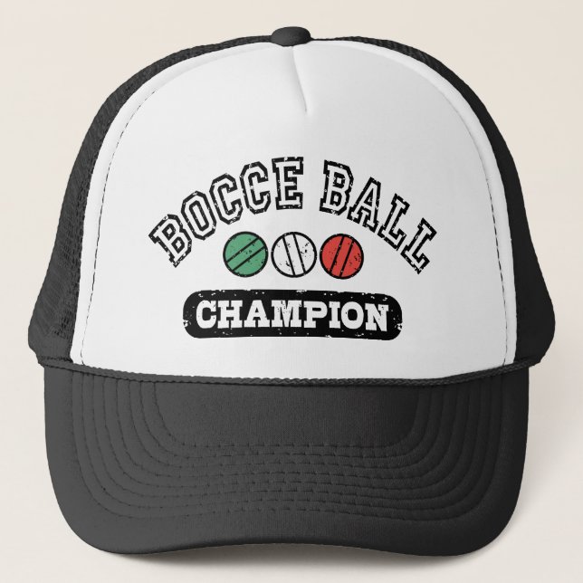 Boné Bocce Ball Champion (Frente)