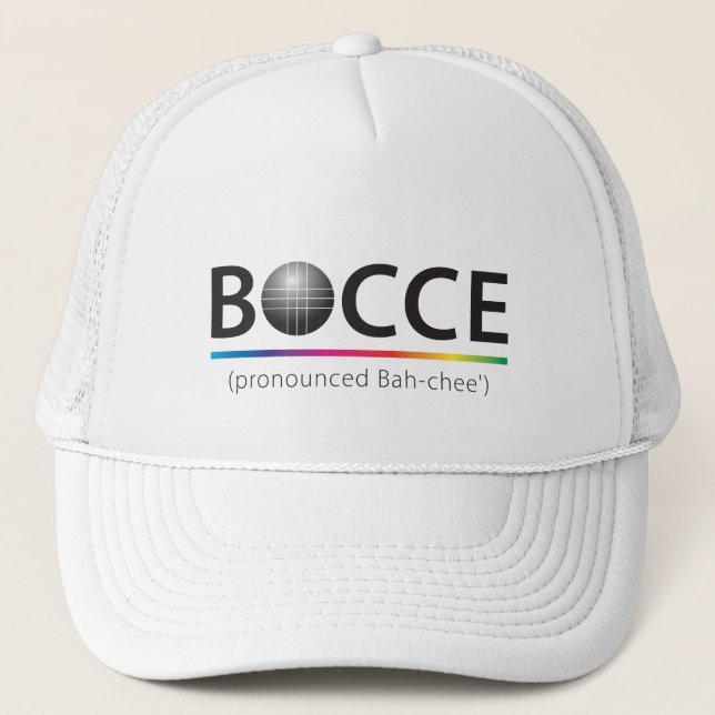 Boné BOCCE (tampão pronunciado do Bah-chee') (Frente)