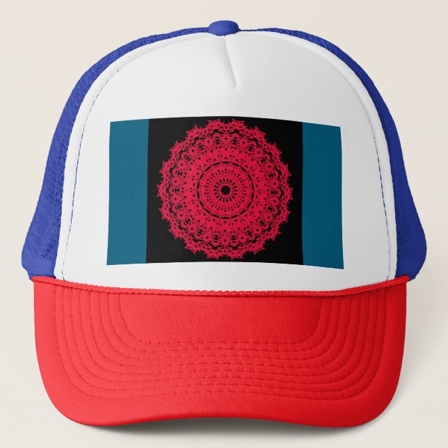 Boné Boho bloom Mandala  (Frente)