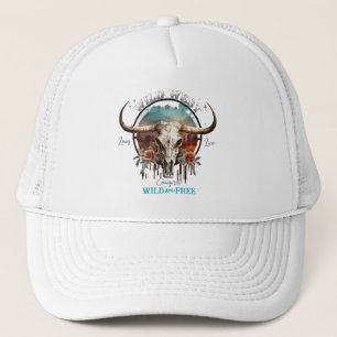 Boné Boho Wild e Free Trucker Hat