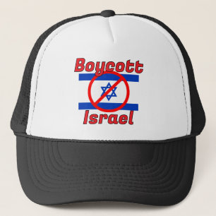 Boné Boicote o Chapéu de Israel
