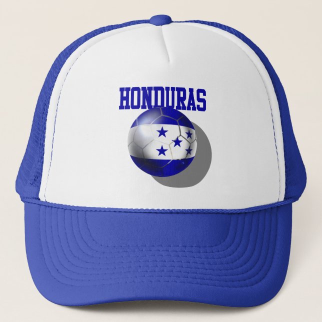 Boné Bola 2014 da bandeira de Brasil Honduras do (Frente)