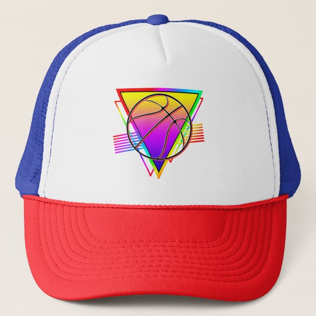 Boné Bola de Basquete Retro Moderna (Frente)