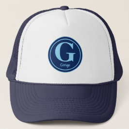 Boné Bola de Golfe Personalizada com a Letra G Elegante