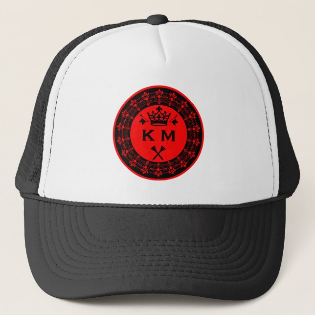 Boné Bola de Golfe Real Engraçada Personalizada (Frente)