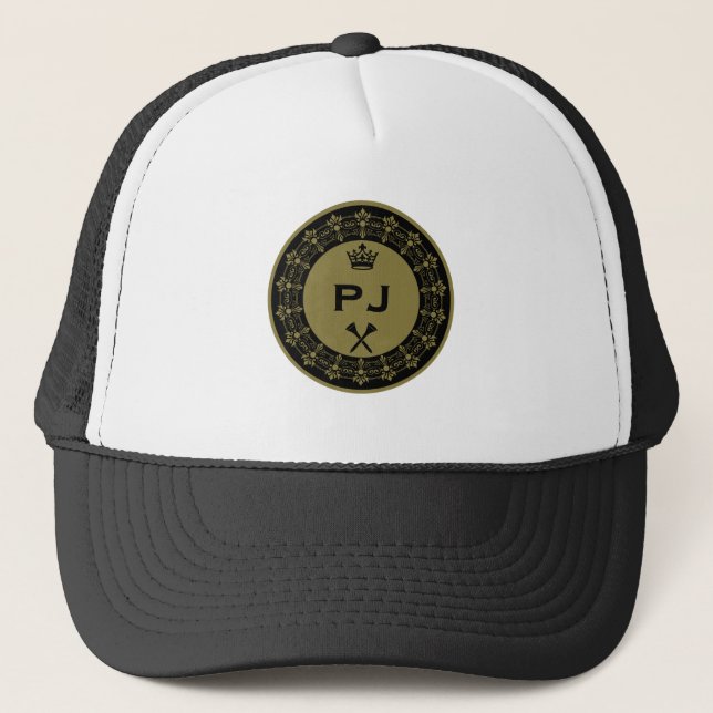 Boné Bola de Golfe Real Engraçada Personalizada (Frente)