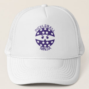 Boné Bola Roxa Ninja Trucker Hat