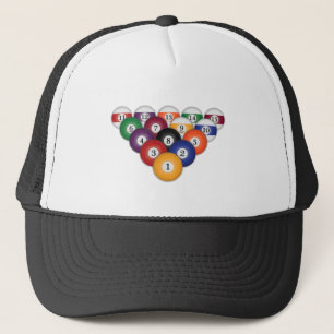 Boné Bolas de piscina/bilhar: Chapéus