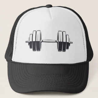 Boné Bold Dumbbell Power - Design de Malhação minimalis
