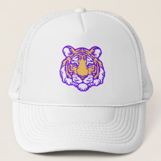 Boné Bold Purple e Dourado Tigre Hat - Presente perfeit
